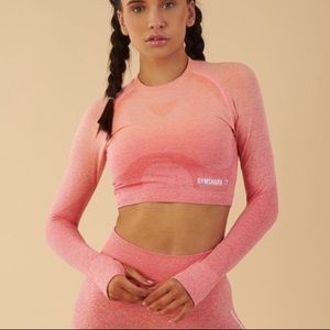 Gymshark cropped long sleeve